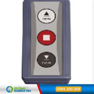 Nút nhấn BR_PB3 hỗ trợ điều khiển Open Stop Close cho barrier MAG.