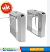 Hình ảnh Cổng Xoay Tripod Malaysia – TTS351 mã TTS351 có logo Global Vina và số 0888300008