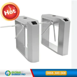 Hình ảnh Cổng Xoay Tripod Malaysia – TTS351 mã TTS351 có logo Global Vina và số 0888300008