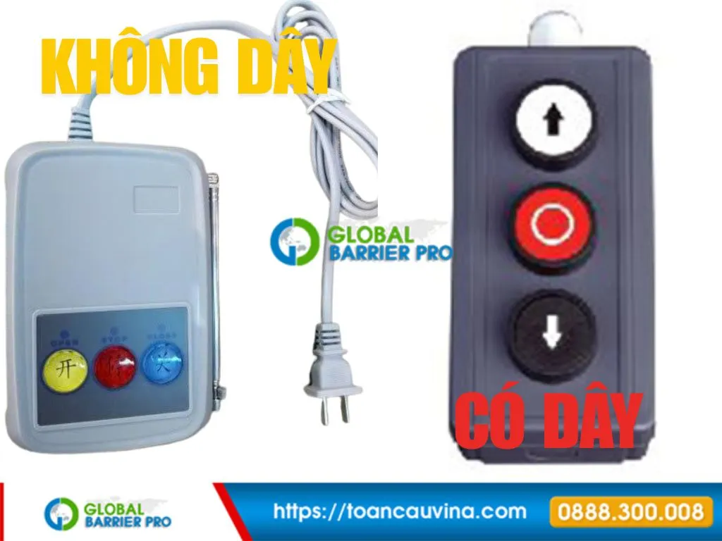 Nút nhấn để bàn barie không dây hay có dây: Lựa chọn nào bền bỉ cho phòng bảo vệ?