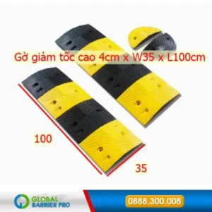 Gờ giảm tốc cao 4cm x W35 x L100cm