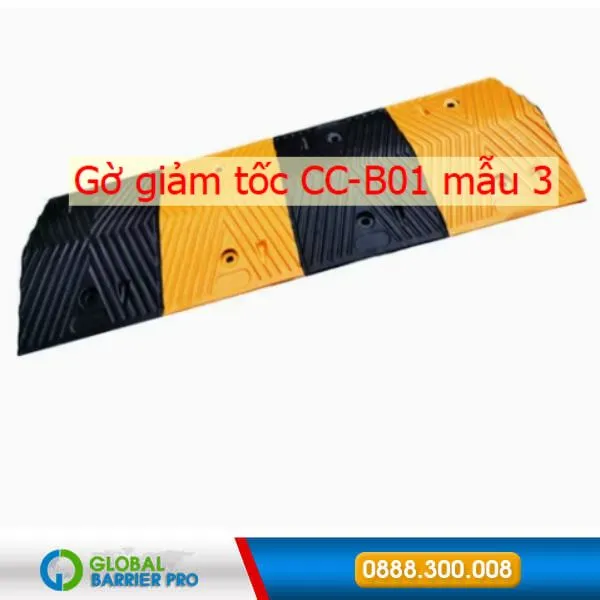 Gờ giảm tốc container chịu tải lớn 5 Gờ giảm tốc container chịu tải lớn - hình minh họa 4