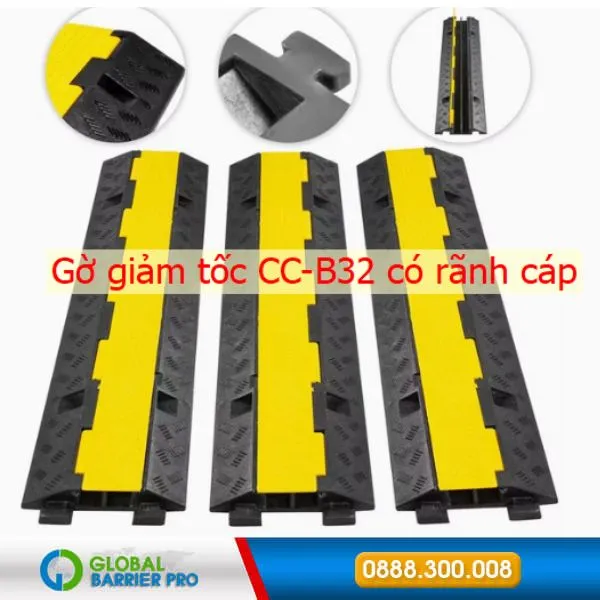 Gờ giảm tốc có rãnh luồn cáp 4 Gờ giảm tốc có rãnh luồn cáp - hình minh họa 3