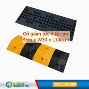 Gờ giảm tốc ô tô cao 4cm