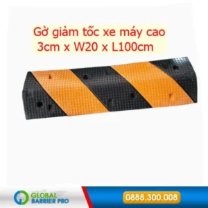 Gờ giảm tốc xe máy cao 2cm