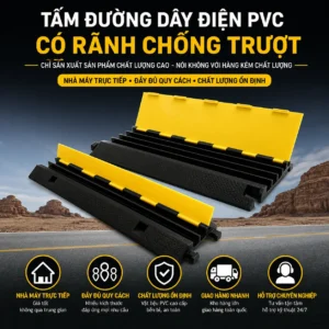 Gờ bảo vệ cáp là gì? Khi nào nên dùng loại có rãnh luồn cáp