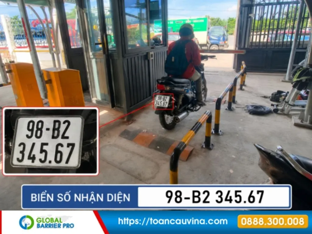 Giải pháp chống thất thoát doanh thu bãi xe nhờ tính năng phân quyền phần mềm 13 Giải pháp chống thất thoát doanh thu bãi xe nhờ tính năng phân quyền phần mềm - camera AI đọc biển số trên màn hình vận hành