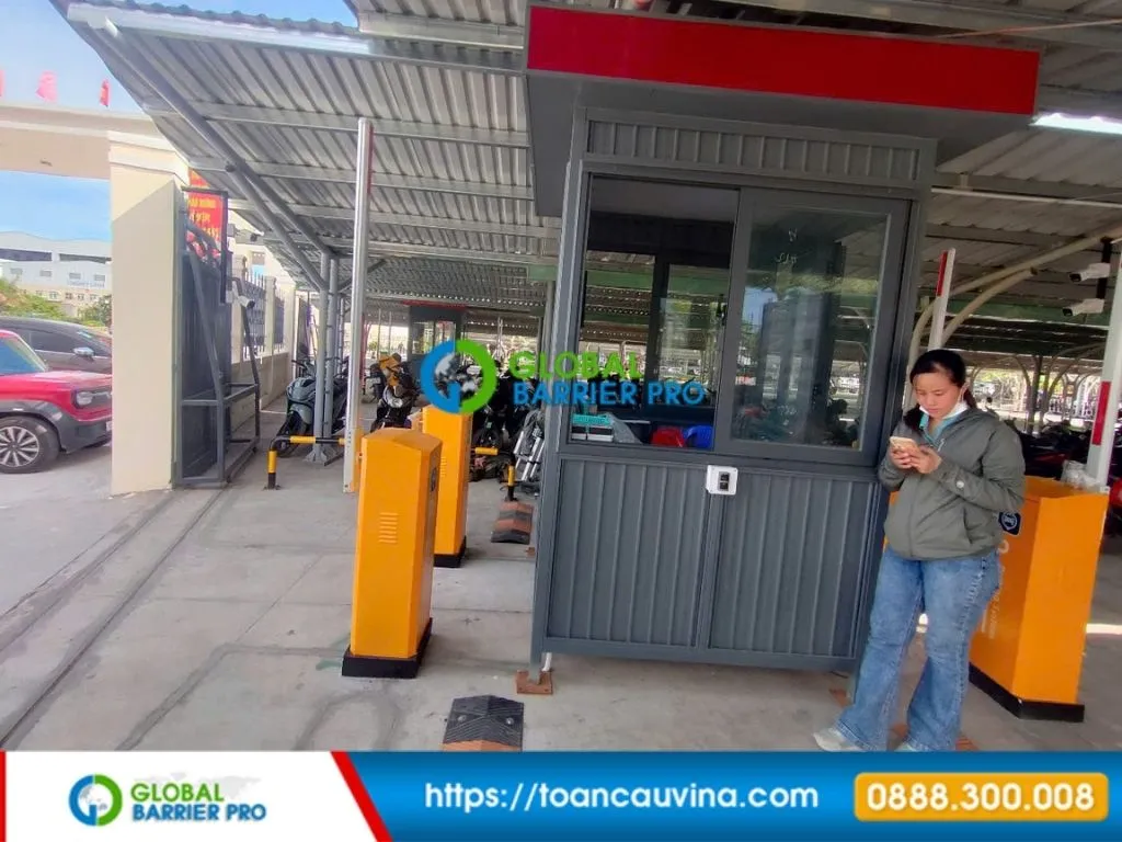 Các giải pháp giữ xe thông minh 10 Các giải pháp giữ xe thông minh - bãi xe tầng hầm kiểm soát bằng barrier tự động