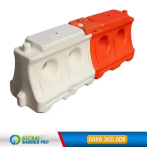 Dải phân cách giao thông bằng nhựa 800x450x600 bằng HDPE dùng cho phân làn mềm