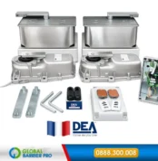 Motor âm sàn Dea Ghost 100/220V dùng đế INOX