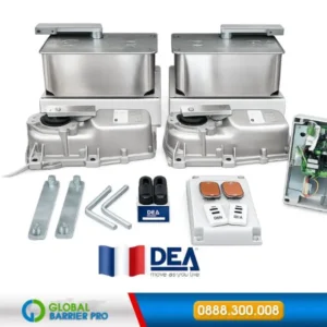 Motor âm sàn Dea Ghost 100/220V dùng đế INOX