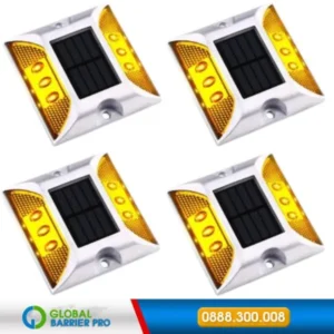 Đinh năng lượng mặt trời bằng nhôm một mặt phản quang dùng cho cảnh báo ban đêm