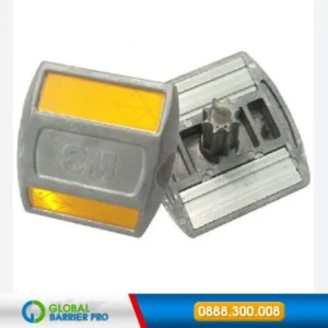 Đinh phản quang nhôm 2 mặt 3M-290AL dùng cho mép đường và phân làn