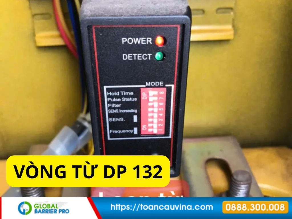 Nguyên lý hoạt động barie tự động: hiểu đúng để chọn đúng hệ thống 35 Vòng từ DP132 dùng phát hiện xe trong hệ thống barie tự động
