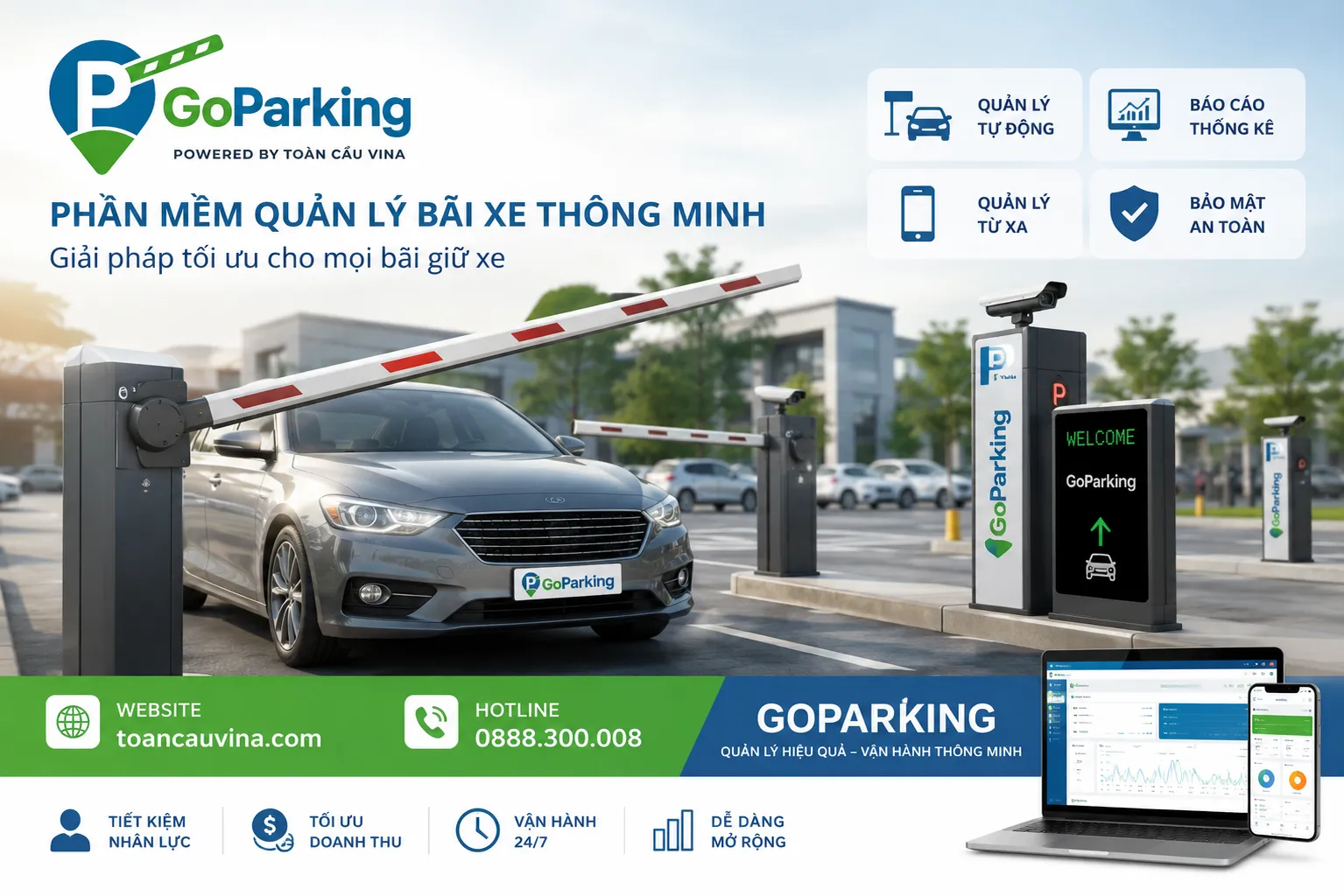 Các giải pháp quản lý bãi giữ xe tự động 11 Các giải pháp quản lý bãi giữ xe tự động - giải pháp bãi xe thông minh và kiểm soát xe ra vào