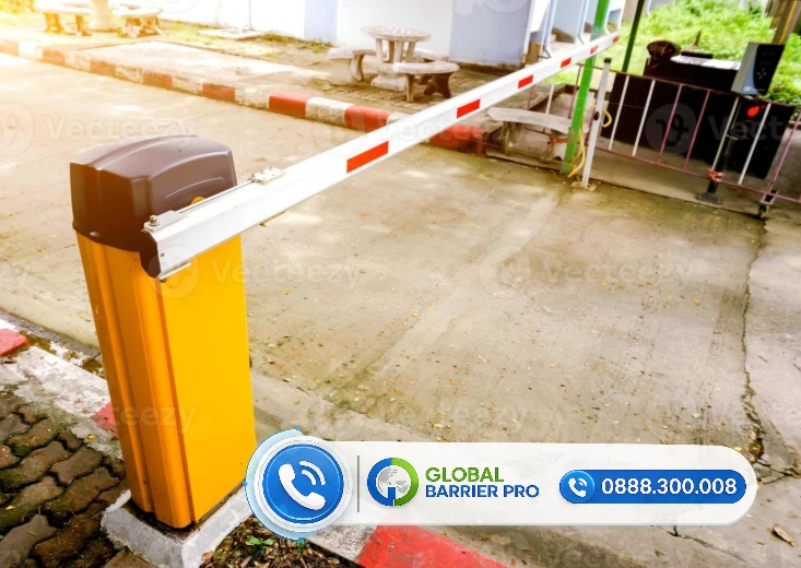 Công trình lắp đặt 2 trụ barrier tự động BS-306 tại Quận 7, TPHCM - hình công trình 1 Công trình lắp đặt 2 trụ barrier tự động BS-306 tại Quận 7, TPHCM - hình công trình 1