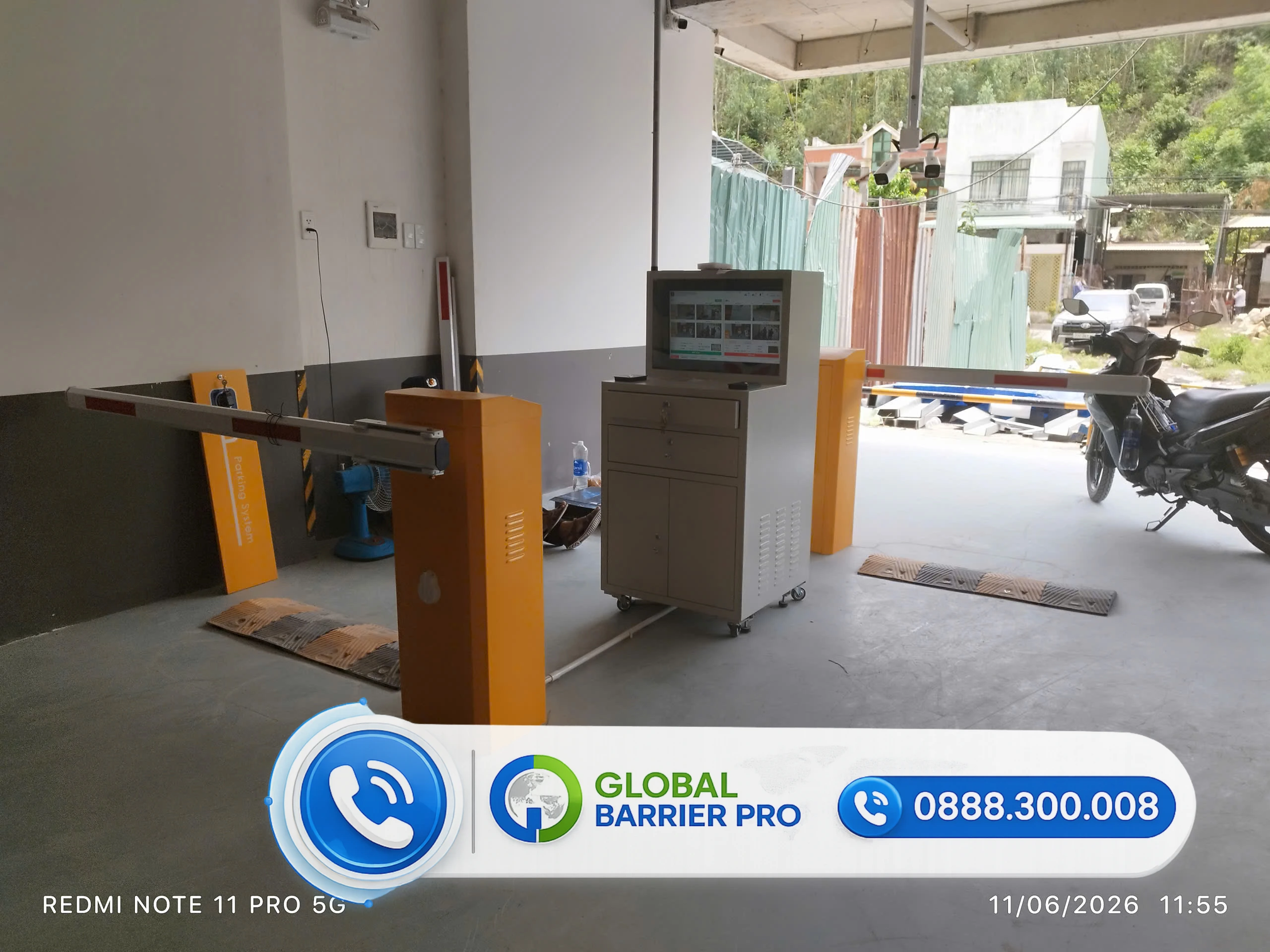 Giải pháp hệ thống giữ xe tự động giúp giảm ùn tắc tại cổng bãi xe 10 Minh hoạ làn xe vận hành đồng bộ với hệ thống giữ xe tự động