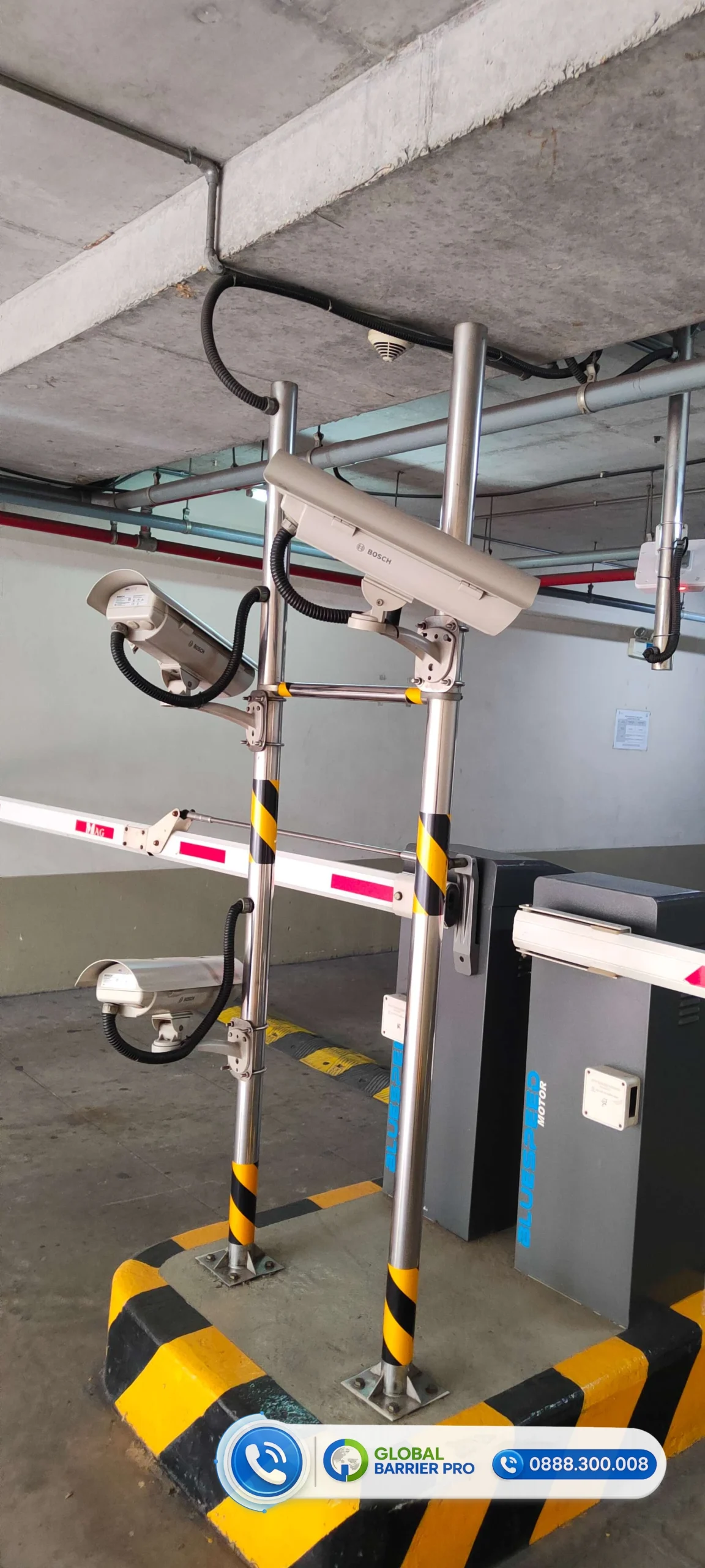 Công trình lắp đặt barrier kết hợp hệ thống bơm khử trùng tại Đồng Nai - hình công trình 9 Công trình lắp đặt barrier kết hợp hệ thống bơm khử trùng tại Đồng Nai - hình công trình 9