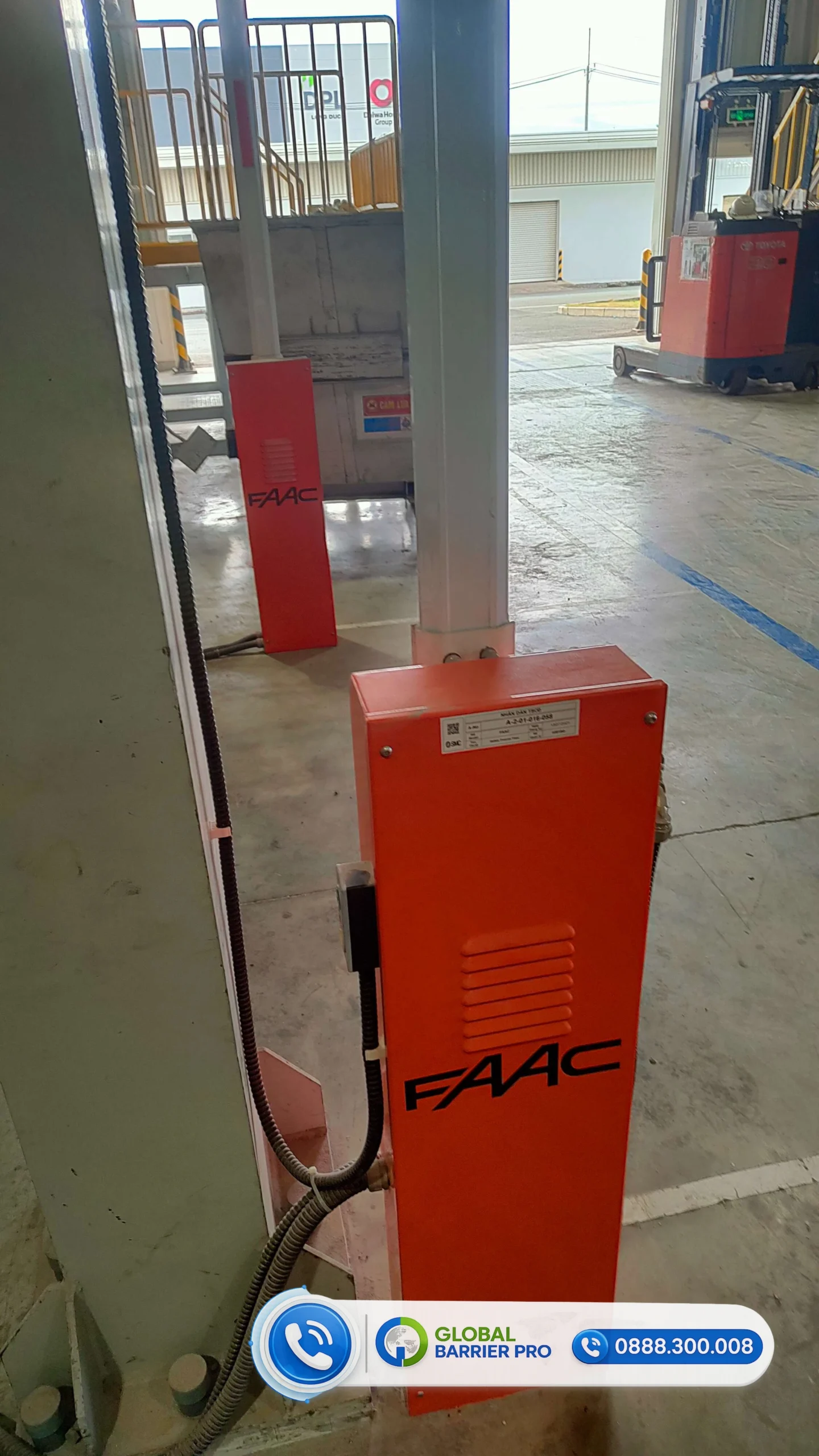Công trình lắp đặt 2 trụ barie Bisen tại Công An Tây Ninh - hình công trình 6 Công trình lắp đặt 2 trụ barie Bisen tại Công An Tây Ninh - hình công trình 6