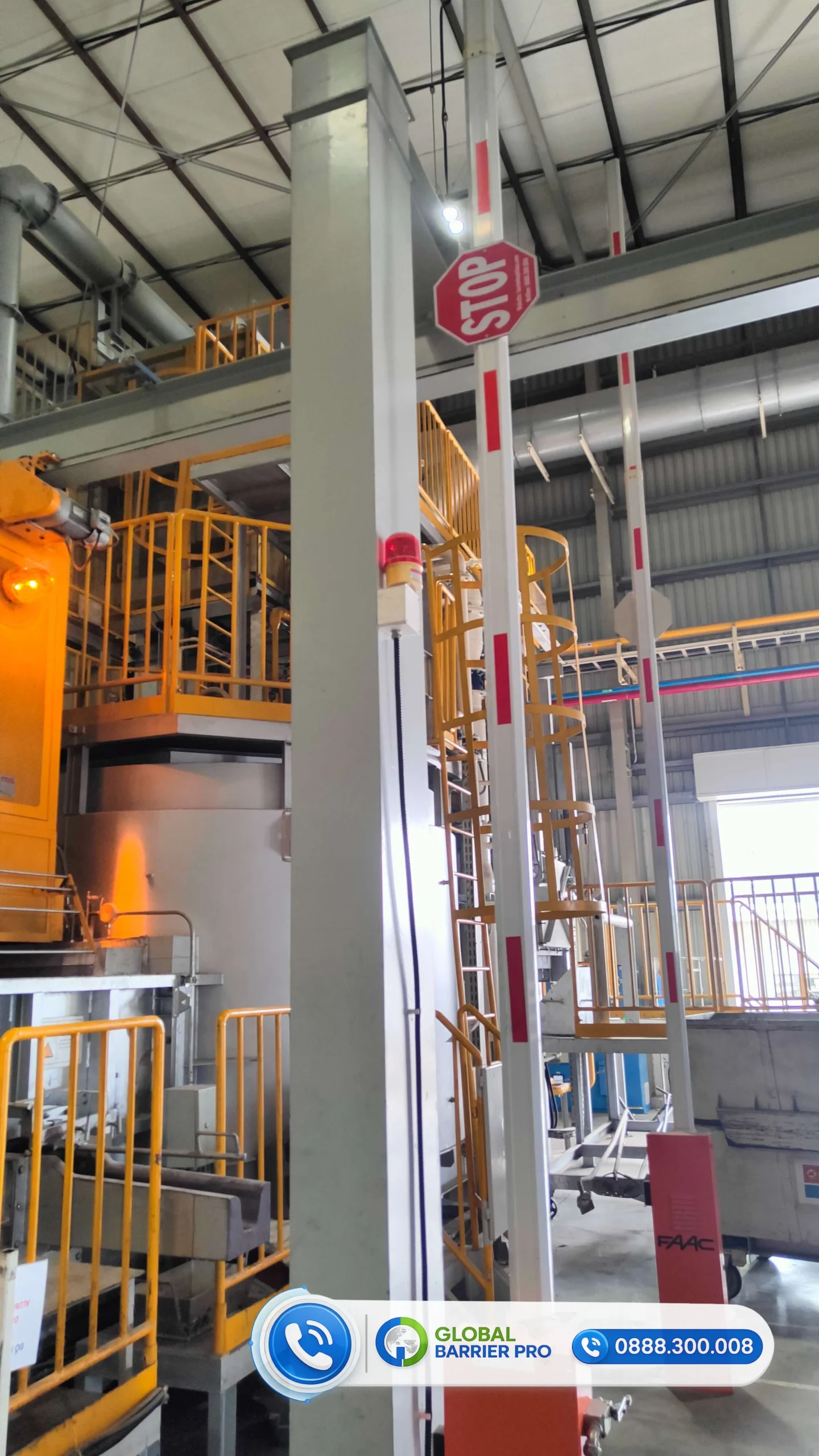 Công trình lắp đặt 2 trụ barie Bisen tại Công An Tây Ninh - hình công trình 7 Công trình lắp đặt 2 trụ barie Bisen tại Công An Tây Ninh - hình công trình 7