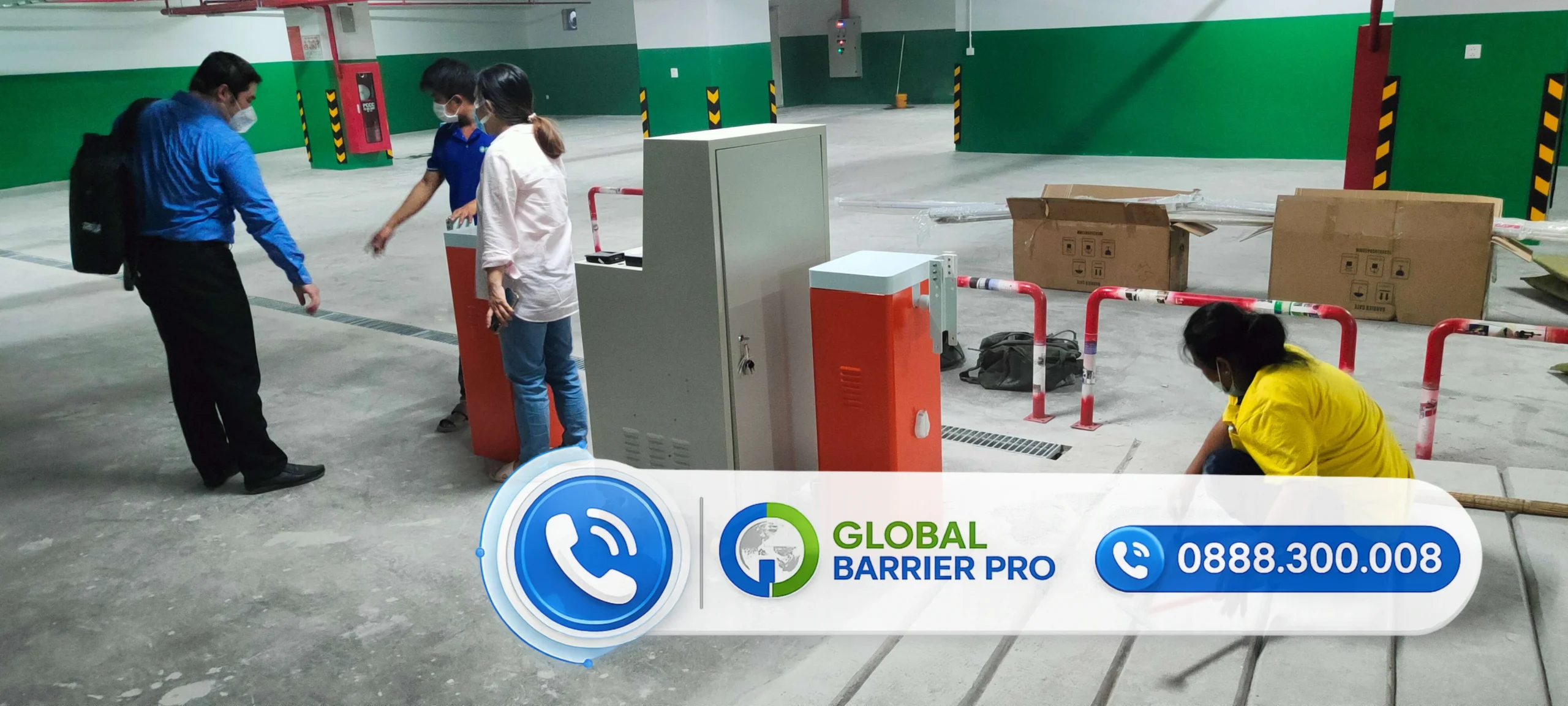 Công trình lắp 2 trụ barie Bisen tại Cảng quốc tế Đồng Tâm Long An - hình công trình 5 Công trình lắp 2 trụ barie Bisen tại Cảng quốc tế Đồng Tâm Long An - hình công trình 5