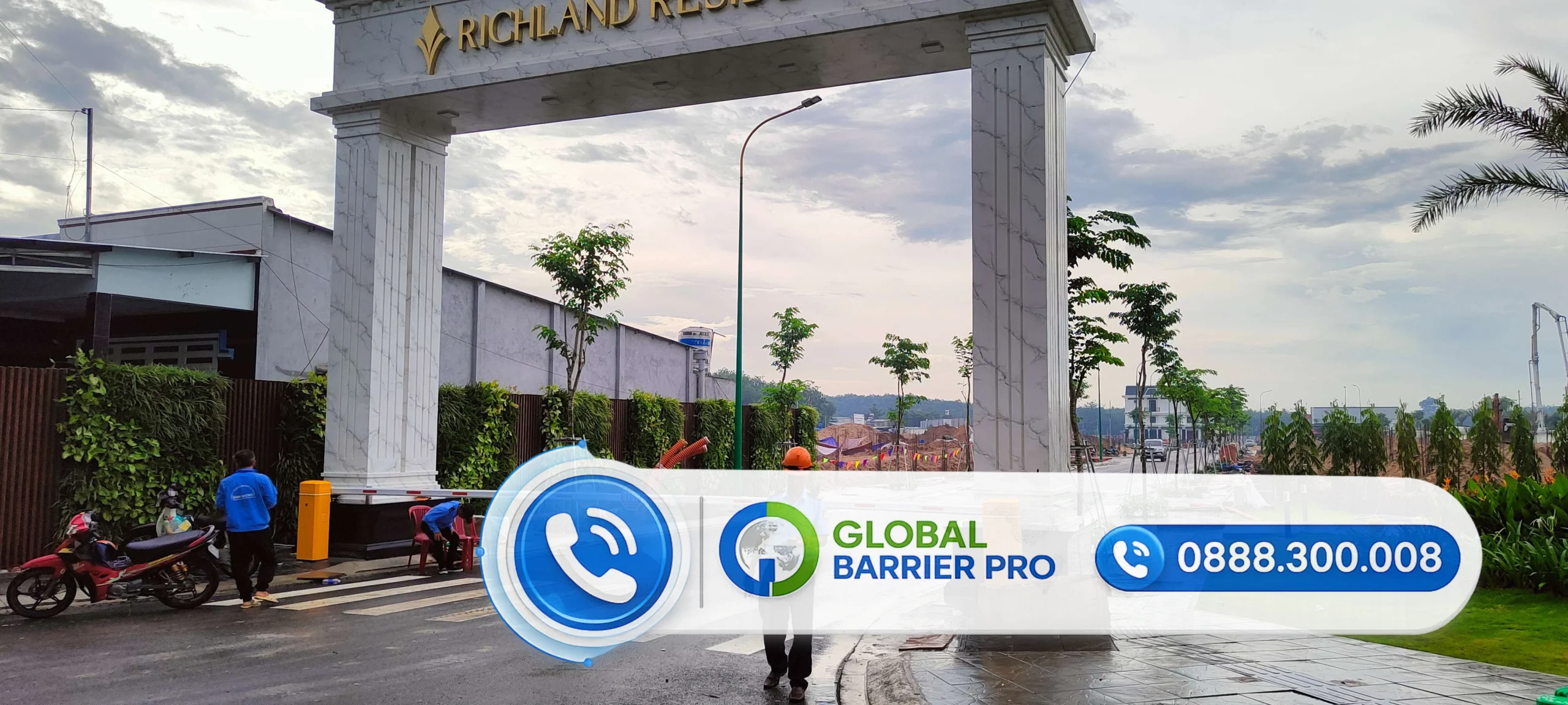 Công trình lắp đặt barrier cần gập cho hầm xe chung cư tại Quận 2 - hình công trình 2 Công trình lắp đặt barrier cần gập cho hầm xe chung cư tại Quận 2 - hình công trình 2
