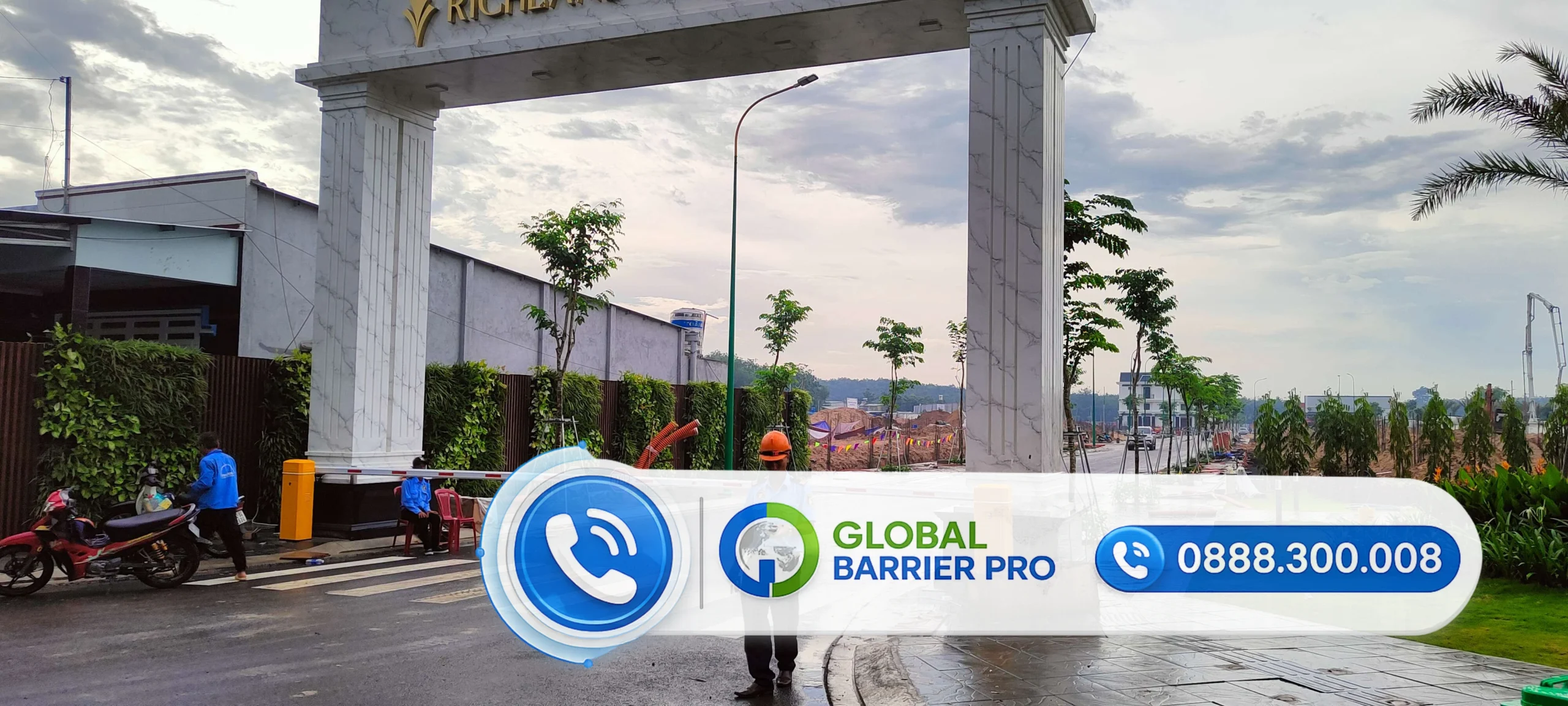 Công trình lắp đặt barrier kết hợp quẹt thẻ từ tại Bình Dương - hình công trình 6 Công trình lắp đặt barrier kết hợp quẹt thẻ từ tại Bình Dương - hình công trình 6