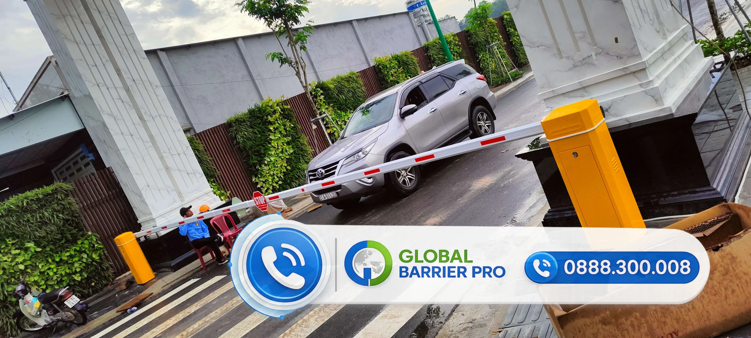 Công trình lắp đặt barrier kết hợp quẹt thẻ từ tại Bình Dương - hình công trình 7 Công trình lắp đặt barrier kết hợp quẹt thẻ từ tại Bình Dương - hình công trình 7
