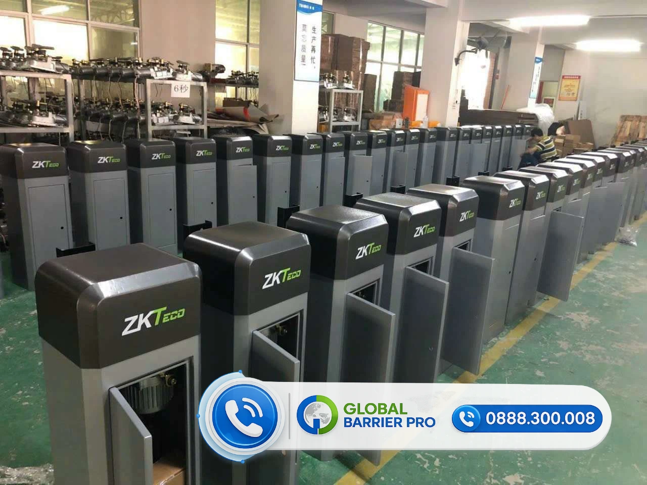 Công trình lắp đặt hệ thống barie tự động tại KCN Đông Nam - hình công trình 9 Công trình lắp đặt hệ thống barie tự động tại KCN Đông Nam - hình công trình 9
