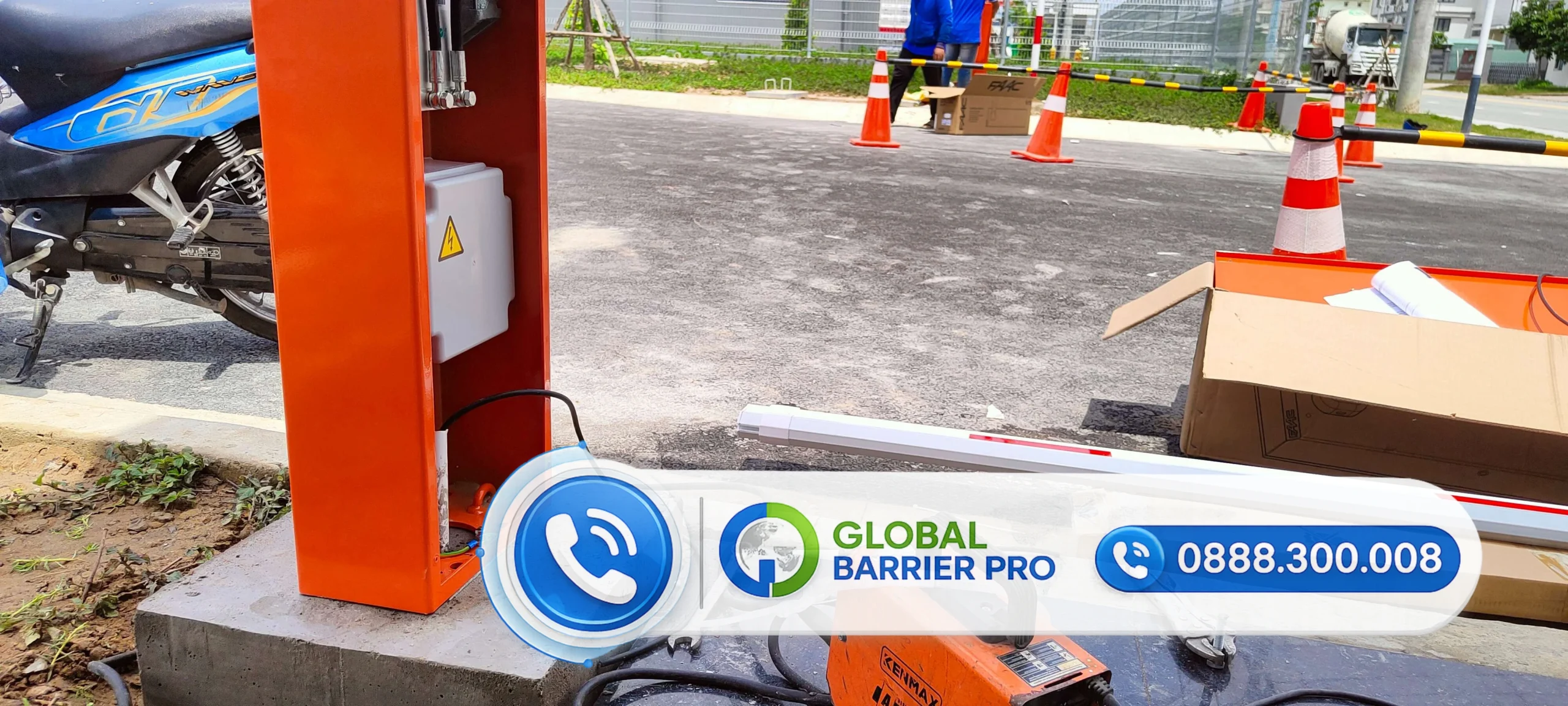 Công trình lắp đặt barrier kết hợp quẹt thẻ từ tại Bình Dương - hình công trình 10 Công trình lắp đặt barrier kết hợp quẹt thẻ từ tại Bình Dương - hình công trình 10