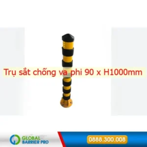 Trụ sắt chống va phi 90 x H1000mm