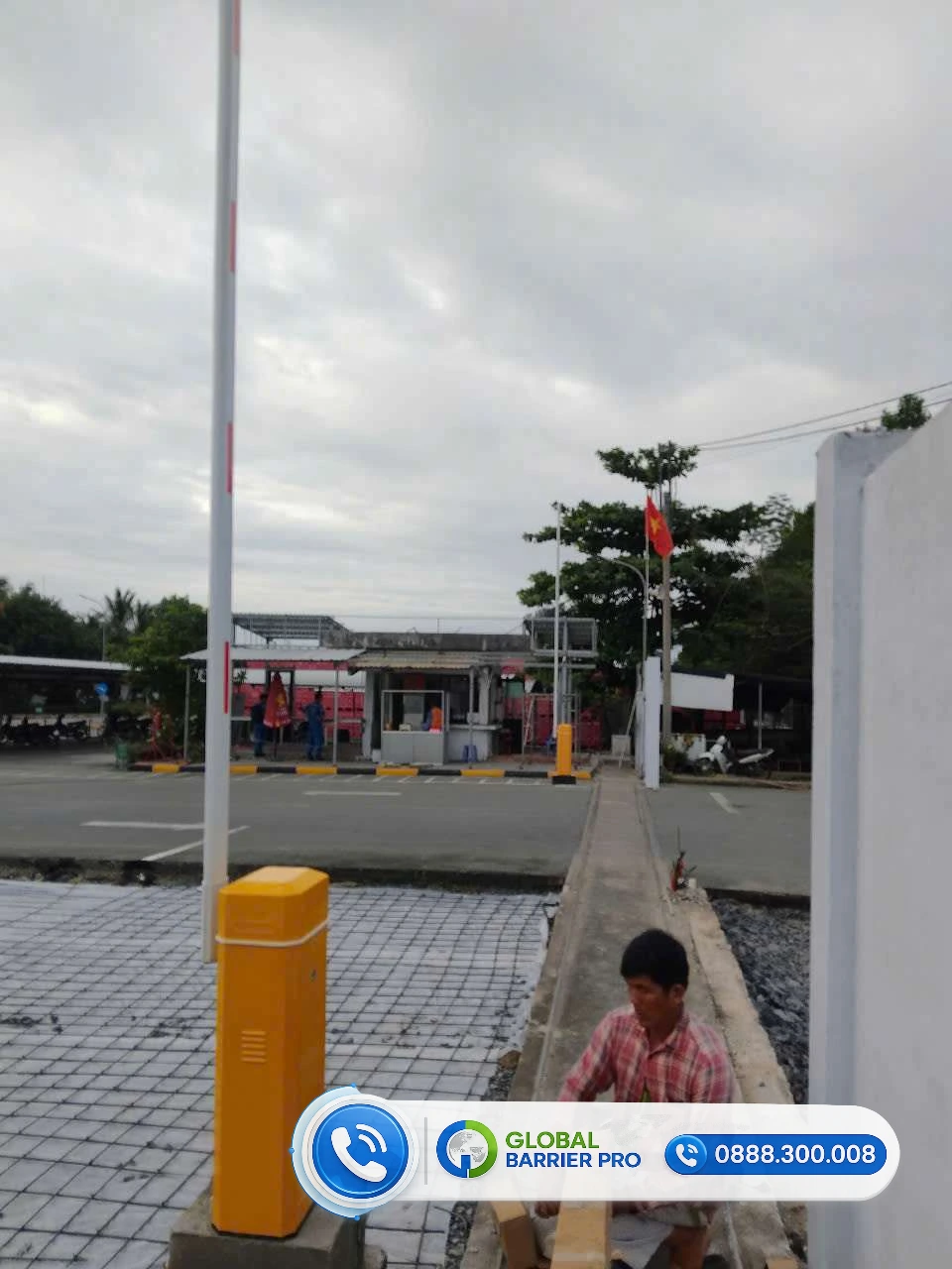 Công trình lắp đặt barrier rào chắn tự động kiểm soát an ninh tại cổng kho - hình công trình 5 Công trình lắp đặt barrier rào chắn tự động kiểm soát an ninh tại cổng kho - hình công trình 5