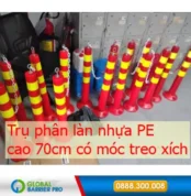 Trụ phân làn giao thông có gờ SD100