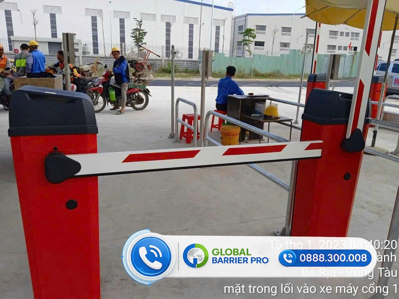Dự án lắp đặt cụm 2 trụ barie nhập khẩu tại TP. Nha Trang, Khánh Hòa - hình công trình 7 Dự án lắp đặt cụm 2 trụ barie nhập khẩu tại TP. Nha Trang, Khánh Hòa - hình công trình 7
