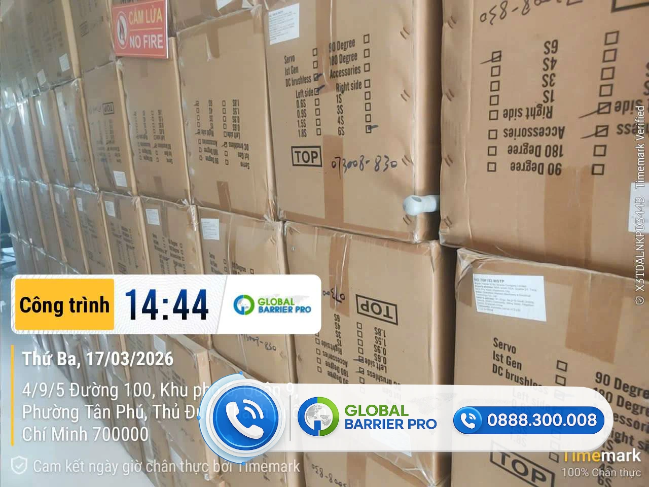 Lắp đặt barrier MAG tại Công Ty AJINOMOTO Tân Phú - hình công trình 2 Lắp đặt barrier MAG tại Công Ty AJINOMOTO Tân Phú - hình công trình 2