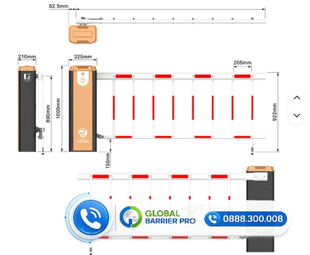 Báo Giá Bộ Trụ Barie Tự Động Giá Rẻ Giao Hàng Tại Bắc Giang - hình nội dung 4 Báo Giá Bộ Trụ Barie Tự Động Giá Rẻ Giao Hàng Tại Bắc Giang - hình nội dung 4