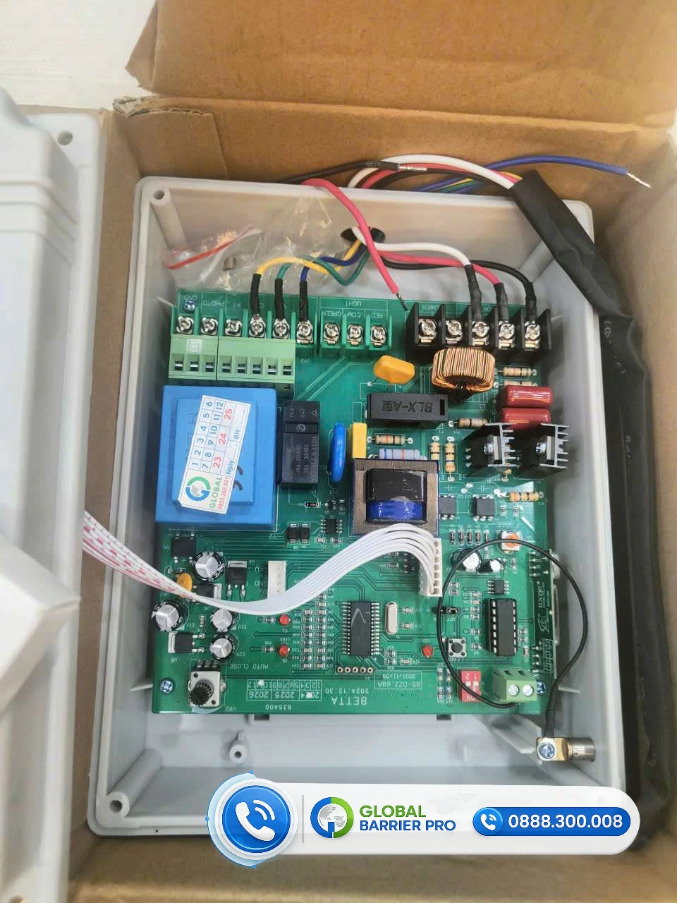 Lắp đặt barie kiểm soát xe ra vào cho công ty tại Gia Lai - hình công trình 1 Lắp đặt barie kiểm soát xe ra vào cho công ty tại Gia Lai - hình công trình 1