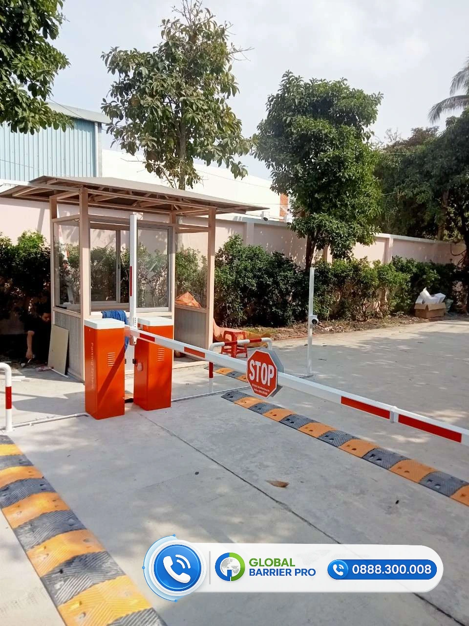 Lắp barie DEA kiểm soát an ninh tại trụ sở công an Tây Ninh - hình công trình 1 Lắp barie DEA kiểm soát an ninh tại trụ sở công an Tây Ninh - hình công trình 1