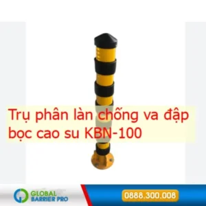 Trụ phân làn chống va đập bọc cao su KBN-100