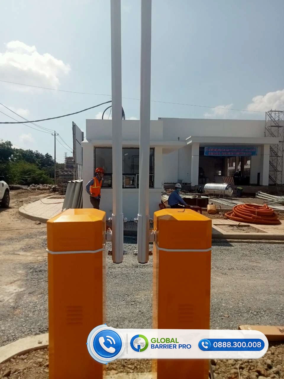 Lắp đặt barie tự động cho Bệnh viện Đa Khoa tỉnh Trà Vinh - hình công trình 8 Lắp đặt barie tự động cho Bệnh viện Đa Khoa tỉnh Trà Vinh - hình công trình 8