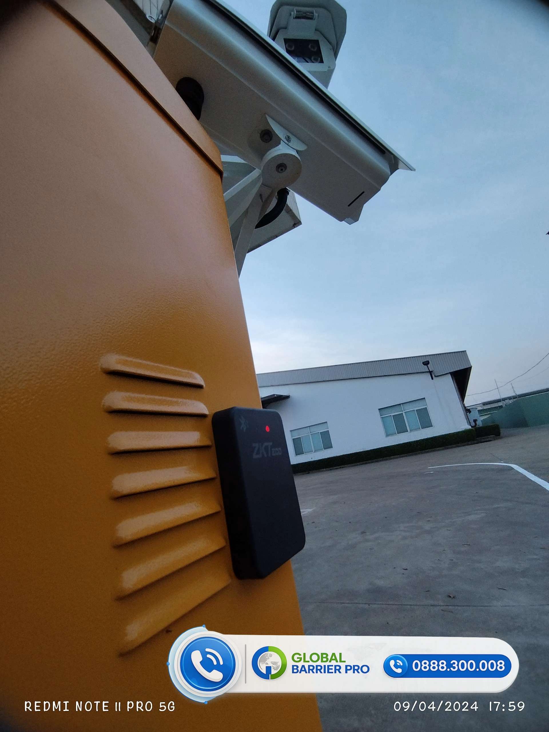 Công trình lắp đặt barrier kết hợp hệ thống bơm khử trùng tại Đồng Nai - hình công trình 1 Công trình lắp đặt barrier kết hợp hệ thống bơm khử trùng tại Đồng Nai - hình công trình 1