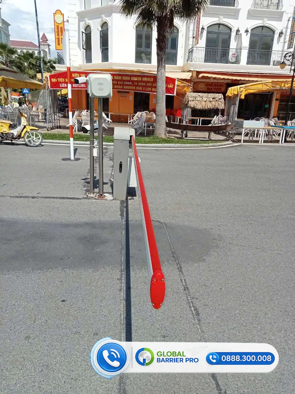 Lắp barie kiểm soát an ninh cho công ty tại Tân Bình với mẫu Wonsun ATZ220 - hình công trình 9 Lắp barie kiểm soát an ninh cho công ty tại Tân Bình với mẫu Wonsun ATZ220 - hình công trình 9