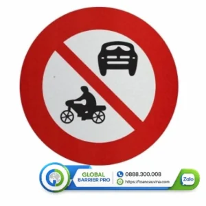 Biển báo cấm ô tô và xe máy P.105
