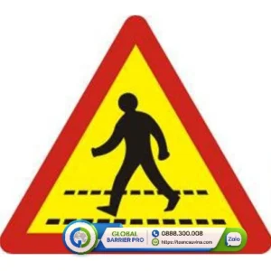 Biển cảnh báo người đi bộ