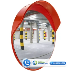 Gương cầu lồi nhựa Phi 30 (30cm) treo trong nhà, giá rẻ - hình minh họa 1