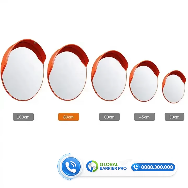 Gương cầu lồi Inox Phi 80cm ngoài trời cho bãi xe, góc khuất 5 Gương cầu lồi Inox Phi 80cm ngoài trời cho bãi xe, góc khuất - hình minh họa 5