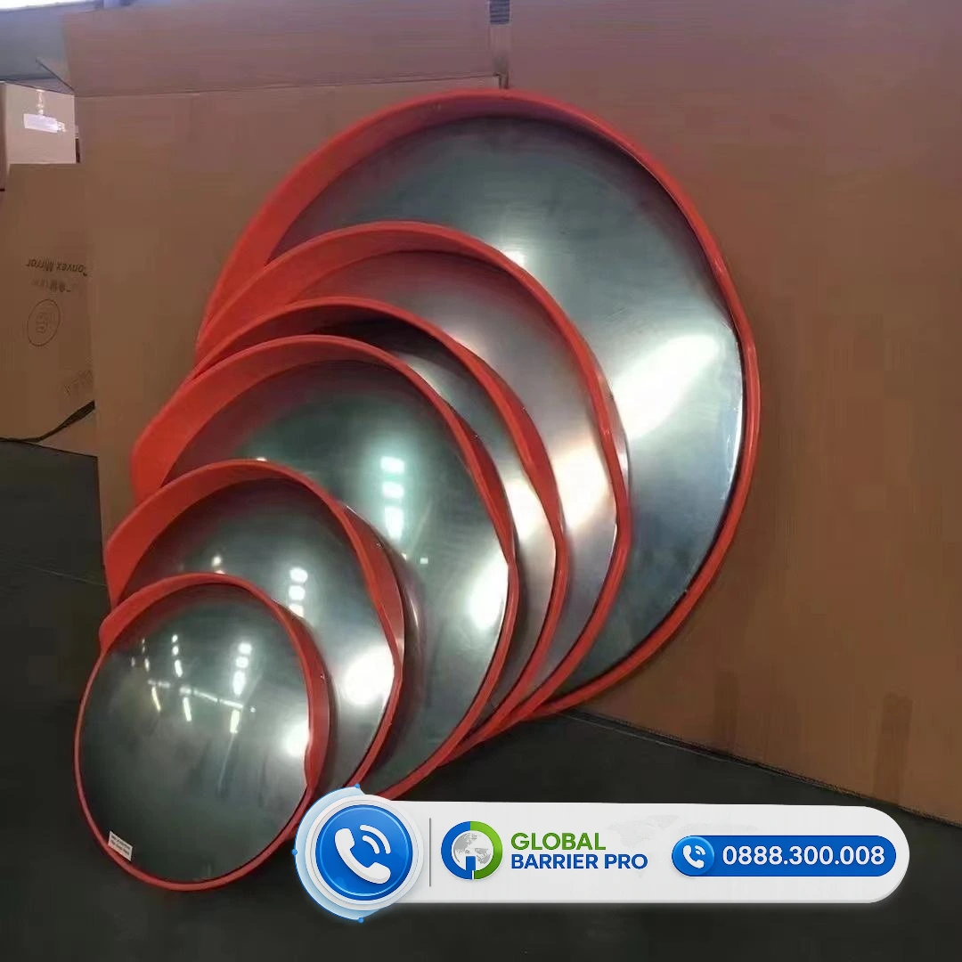 Gương cầu lồi Inox 304 Phi 100cm (1m) ngoài trời giao hàng toàn quốc 1 Gương cầu lồi Inox 304 Phi 100cm (1m) ngoài trời giao hàng toàn quốc - hình minh họa 1