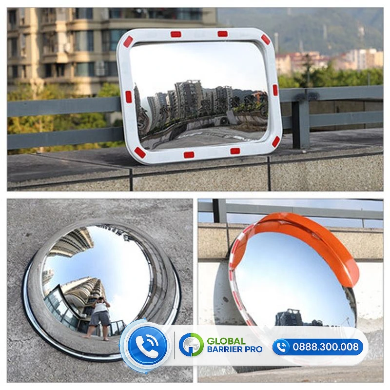 Gương cầu lồi Inox 304 Phi 100cm (1m) ngoài trời giao hàng toàn quốc 3 Gương cầu lồi Inox 304 Phi 100cm (1m) ngoài trời giao hàng toàn quốc - hình minh họa 3