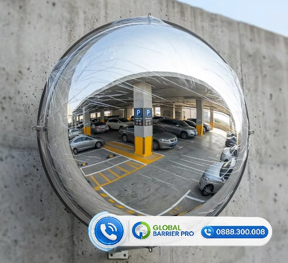 Gương cầu lồi siêu thị Phi 60cm - Gương quan sát chống trộm 3 Gương cầu lồi siêu thị Phi 60cm - Gương quan sát chống trộm - hình minh họa 3