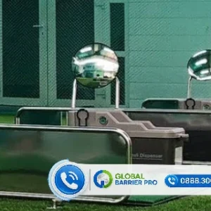 Gương cầu lồi Phi 800 trong nhà cho kho xưởng, bãi xe - hình minh họa 1